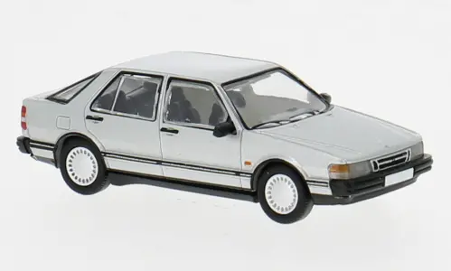 Pcx870190 - Saab 9000 Cc - Silver 1985 (Ho Scale) 1