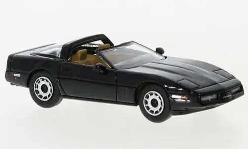 Pcx870317 - Chevrolet Corvette C4 - Black - 1984 - Targa Roof (Ho Scale) 1