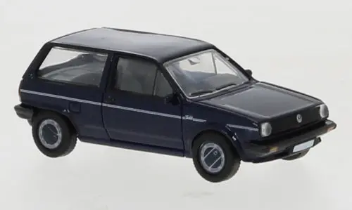Pcx870335 - Vw Polo Ii Twist - Dark Blue/Decorated (Ho Scale) 1