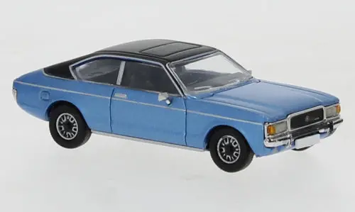 Pcx870336 - Ford Granada Mk I Coupe - Metallic Blue/Matte Black (Ho Scale) 1