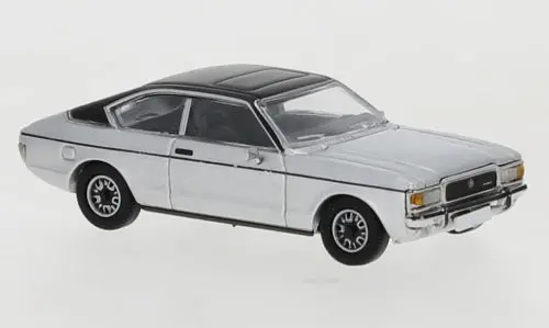 Pcx870339 - Ford Granada Mk I Coupe - Silver/Matte Black (Ho Scale) 1