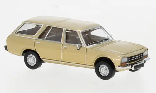 Pcx870351 - 1978 Peugeot 504 Break - Gold (Ho Scale) 1