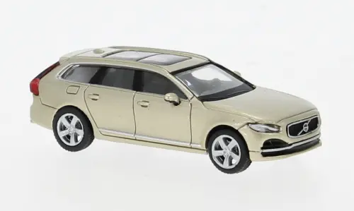 Pcx870387 - Volvo V90 - Metallic Beige - 2019 (Ho Scale) 1