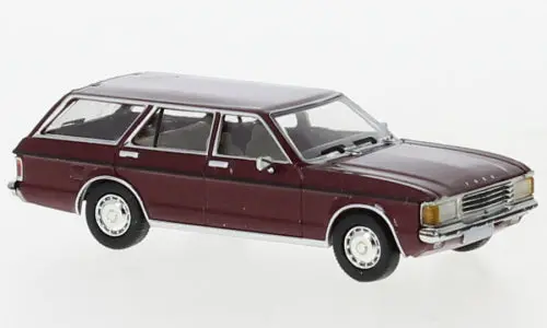 Pcx870407 - Ford Granada Mk I Tournament - Metallic Dark Red - 1974 (Ho Scale) 1