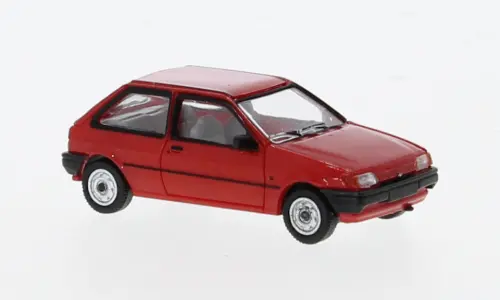 Pcx870461 - Ford Fiesta Mk Iii - Red 1989 (Ho Scale) 1