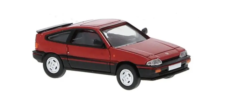 Pcx870468 - Honda Crx - Red & Black 1983 (Ho Scale) 1