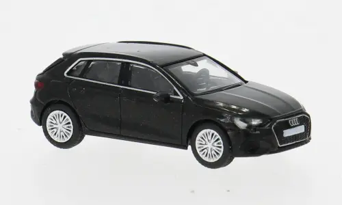 Pcx870559 - Audi A3 (8Y) - Metallic Black 2022 (Ho Scale) 1