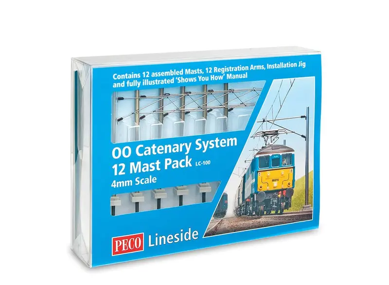 Peco - Lc-100 - Catenary System Startup Pack (Ho Scale) 1