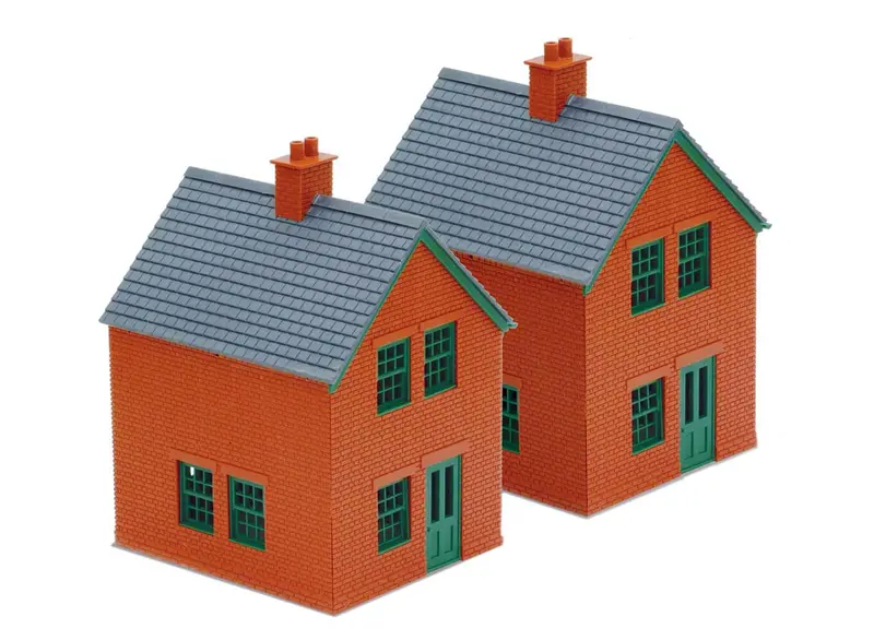 Peco - Lk-14 - Station House - Brick (Ho Scale) 1