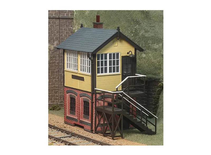 Peco - Lk-715 - Brick Base Signal Box (O Scale) 1