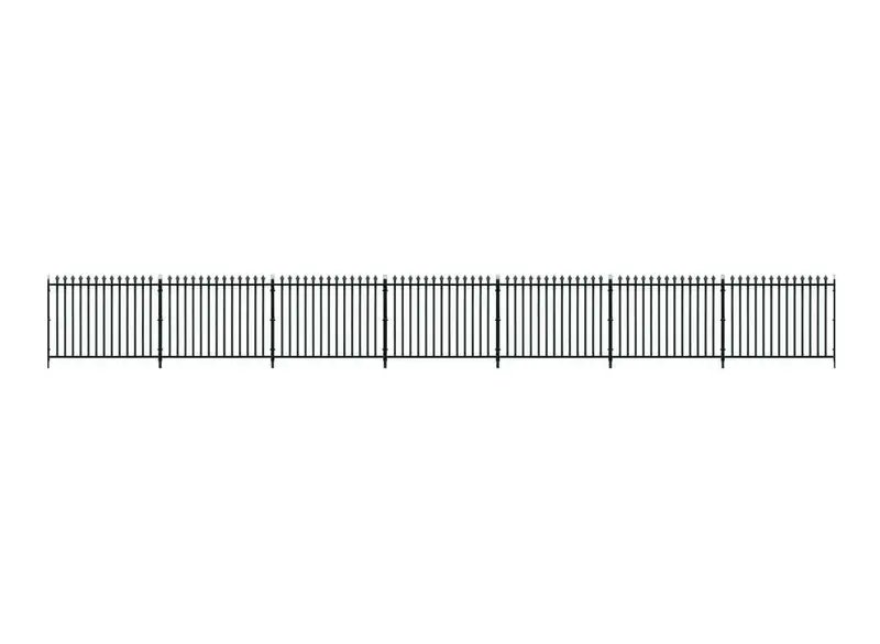 Peco - Lk-741 - Gwr Straight Spear Fencing And Gates (O Scale) 1