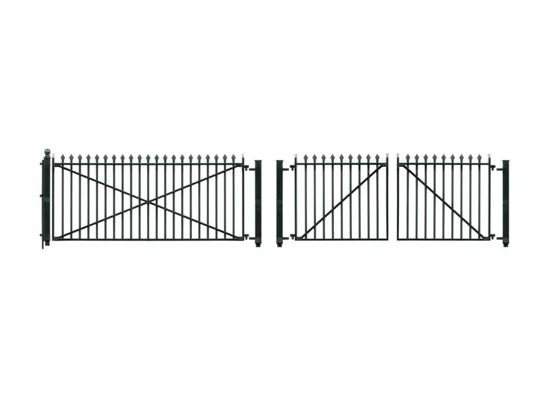 Peco - Lk-742 - Gwr Ramp Spear Fencing And Gates (O Scale) 1
