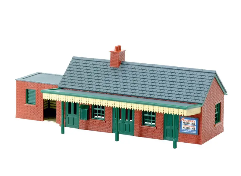 Peco - Nb-12 - Station Building - Brick Type (N Scale) 1