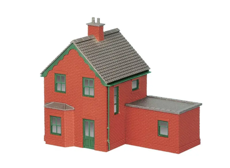 Peco - Nb-14 - Station House - Brick Type (N Scale) 1