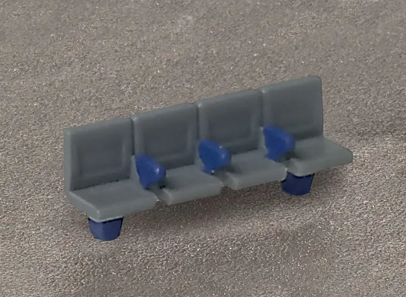 Peco - Nb-29 - Modern Platform Seating (N Scale) 1