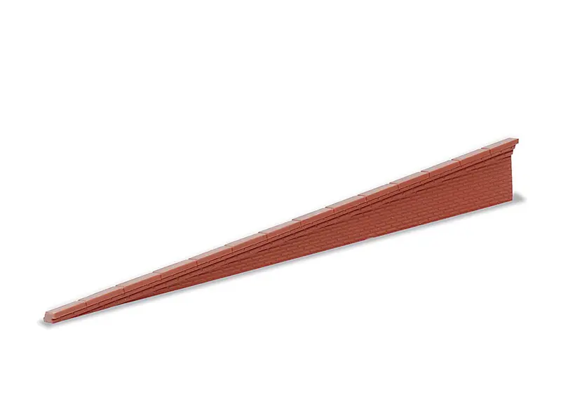 Peco - Nb-66 - Platform Ramp Side - Brick (N Scale) 1