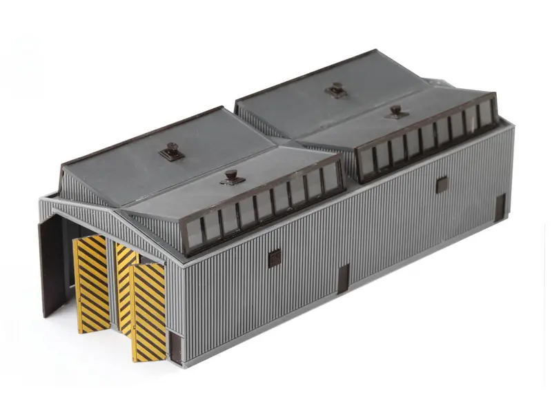 Peco - Nb-80 - Manyways' Train Shed/Locomotive Depot/Engine Shed (N Scale) 1