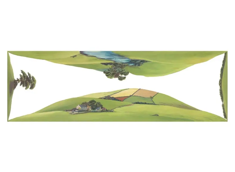 Peco - Sk-34 - Backscene - Medium - Conversion Landscape 1