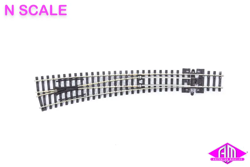 Peco - Sl-387 - Code 80 Insulfrog - Curved Left Point (N Scale) 1