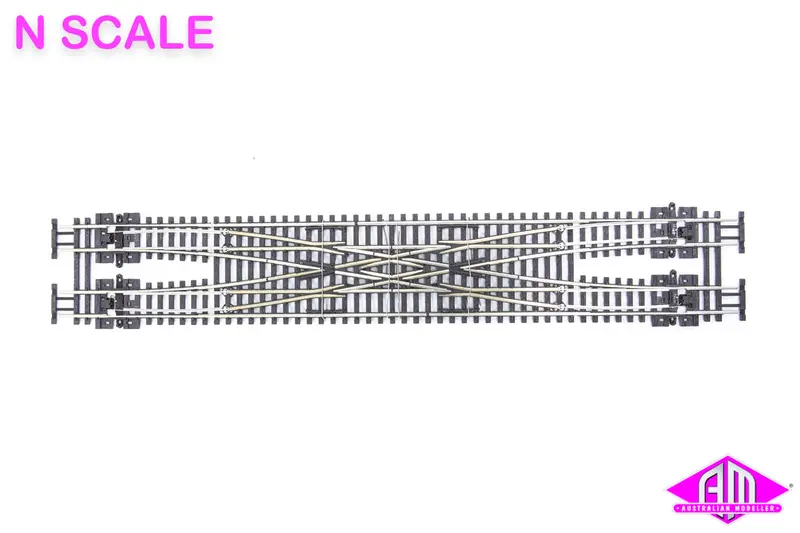 Peco - Sl-E383f - Code 55 Electrofrog - Scissor Crossing (N Scale) 1