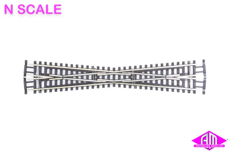 Peco - Sl-E394f - Code 55 Electrofrog - Long Crossing (N Scale) 1