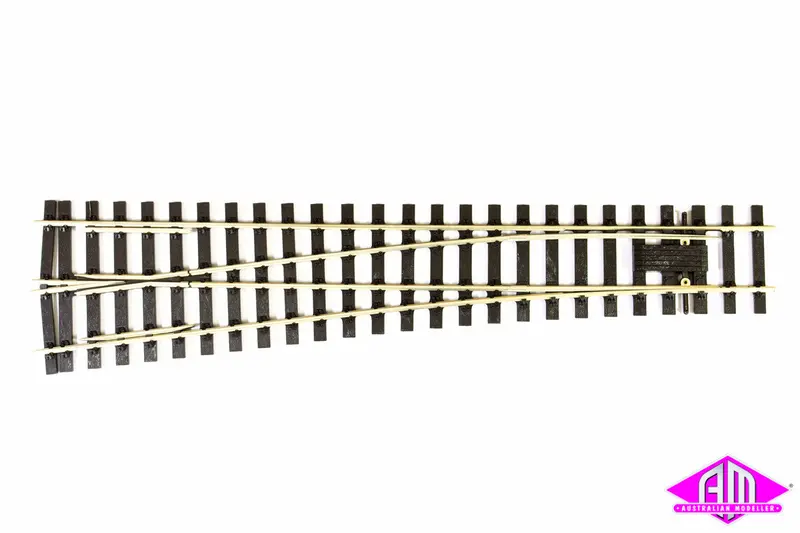 Peco - Sl-E792fb - Flat Bottom - Left Hand Turnout (O Scale) 1