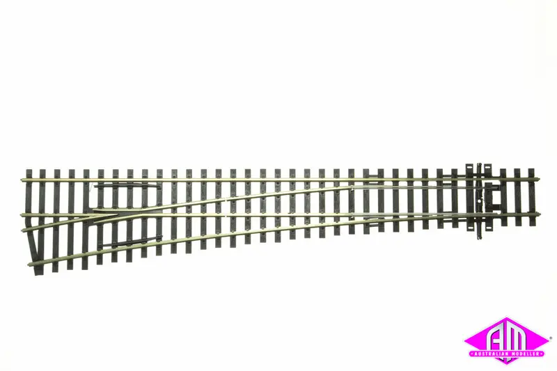 Peco - Sl-E89 - Code 100 Electrofrog - Large Left Hand Point (Ho Scale) 1