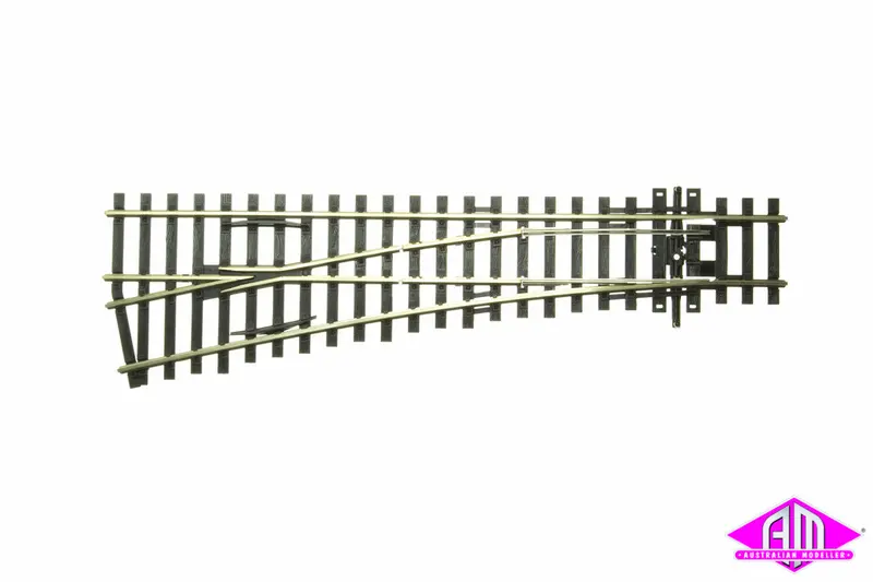 Peco - Sl-E92 - Code 100 Electrofrog - Small Left Hand Point (Ho Scale) 1