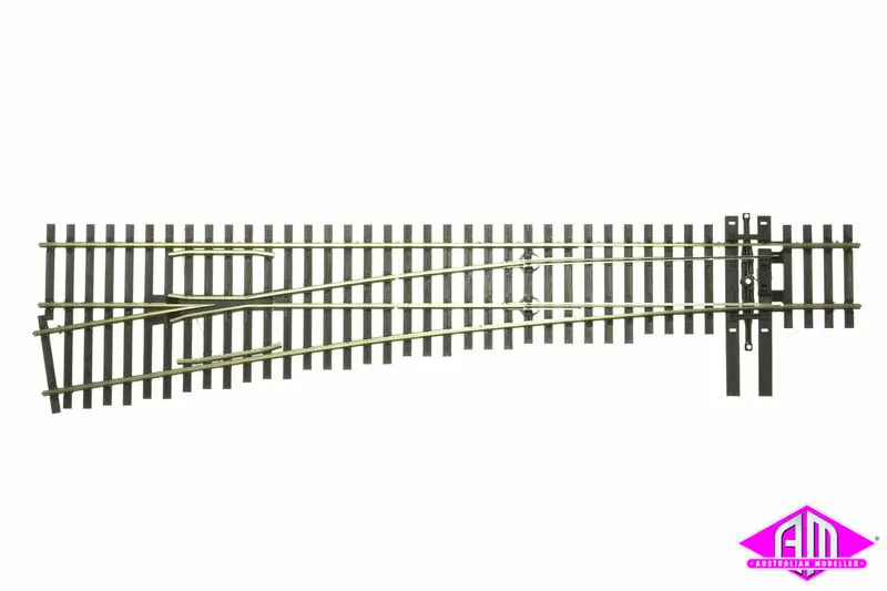 Peco - Sl-U8362 - Code 83 Unifrog - #6 Left Hand Point (Ho Scale) 1