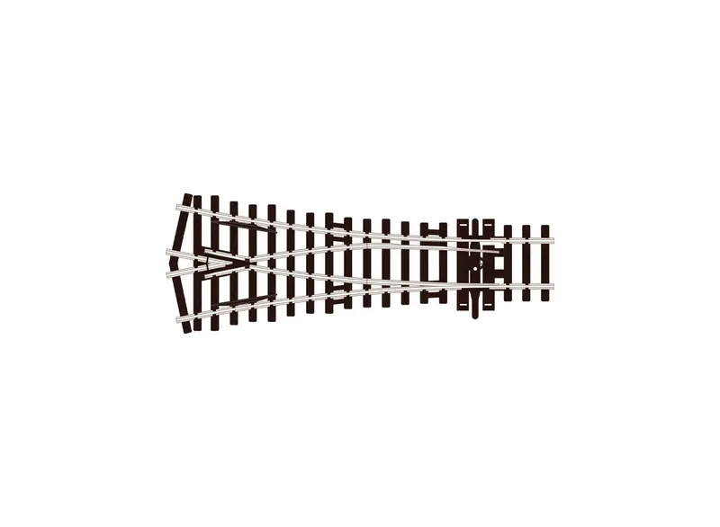 Peco - Sl-U97 - Code 100 Unifrog - Small Radius - Y Turnout (Ho Scale) 1