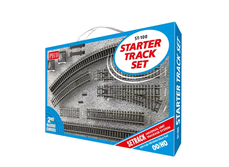 Peco - St-100 - Code 100 Starter Track Set (Ho Scale) 1