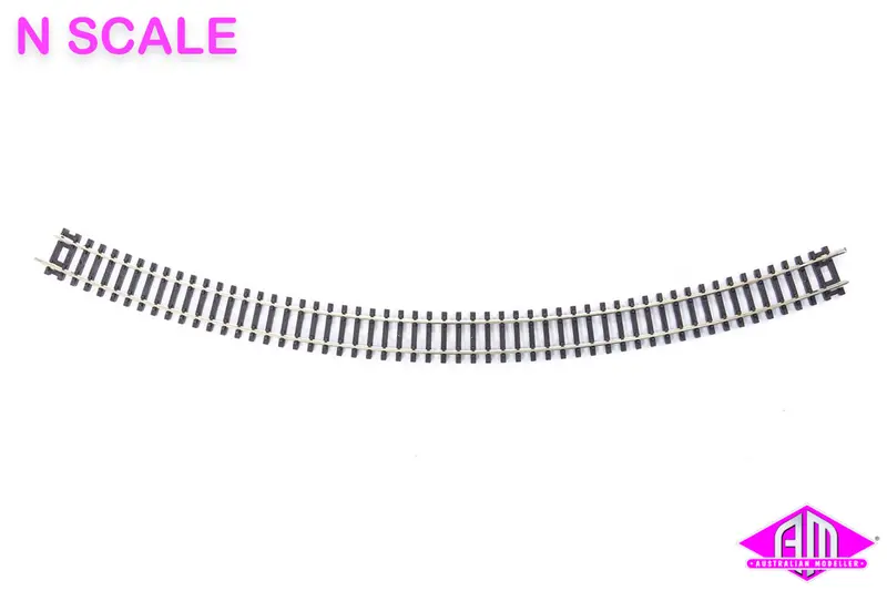 Peco - St-19 - Code 80 Setrack - No.4 Radius - Double Curve (N Scale) 1