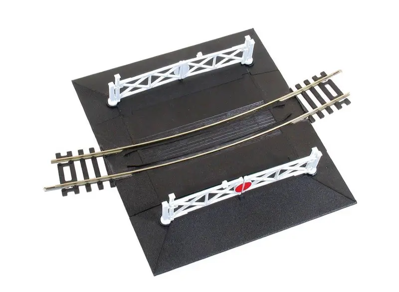 Peco - St-263 - Curved Level Crossing - 3Rd Radius (Ho Scale) 1