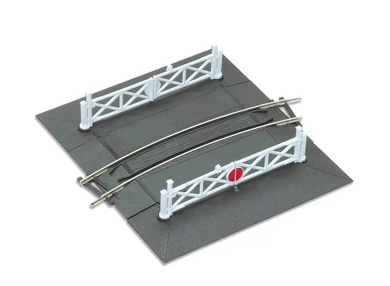 Peco - St-266 - Curved Level Crossing - 1St Radius (Ho Scale) 1