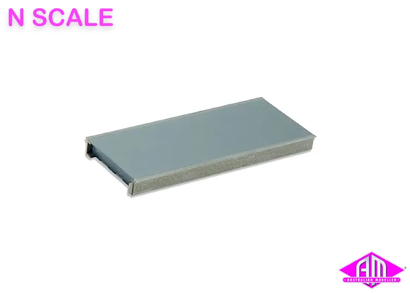 Peco - St-94 - Platform - Straight - Stone (N Scale) 1