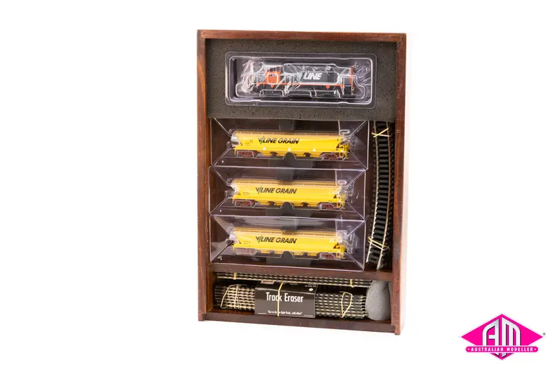Plm-Wbs4 - Powerline - V/Line Wheat Train Set - Limited Edition (Ho Scale) 1