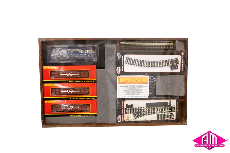 Plm-Wbts4 - Powerline - Vr Louvre Van Train Set - Limited Edition (Ho Scale) 1