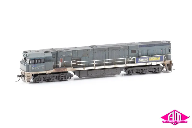Powered Nr Class Locomotive Nr58 Steel Link Weathered 1