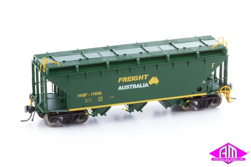 Powerline - 1103Q - Vhbf Freight Australia Bogie Wheat Hopper - Single Car (Ho Scale) 1