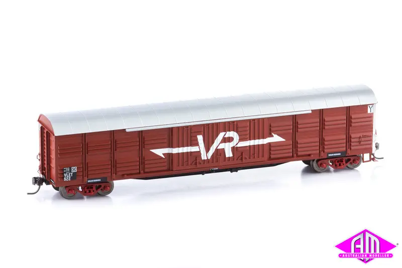 Powerline - 822 - Vley Louvre Van Vr (Post 1979) - Single Car (Ho Scale) 1