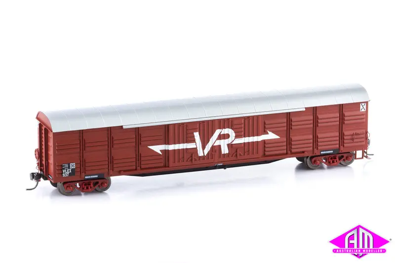 Powerline - 937 - Vlex Louvre Van Vr (Post 1979) - Single Car (Ho Scale) 1