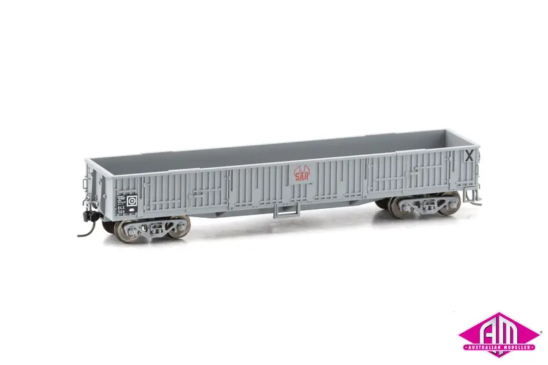 Powerline - Elx Bogie Open Wagon #Elx 503 Sar Grey (Ho Scale) 1