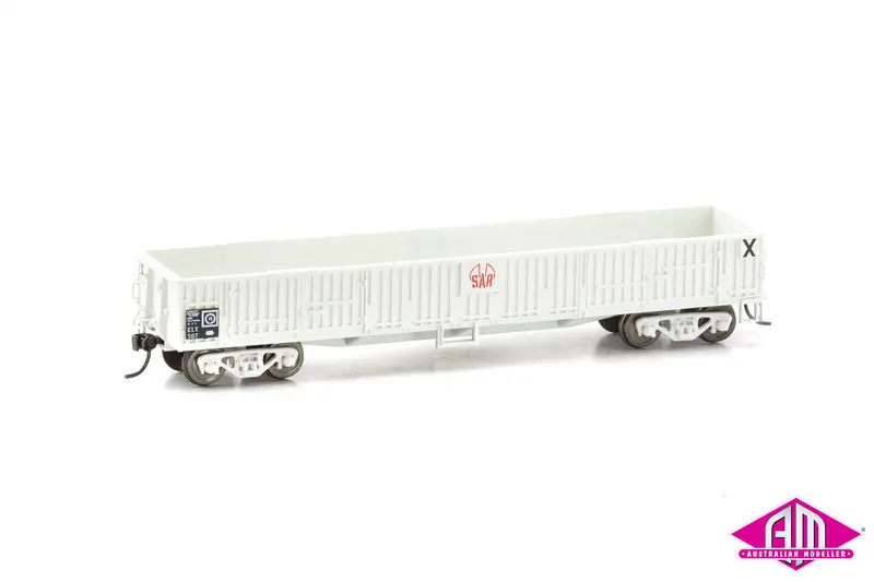 Powerline - Elx Bogie Open Wagon #Elx 507 Sar Light Grey (Ho Scale) 1