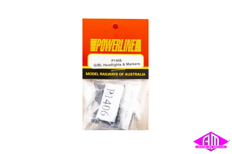Powerline - P1406 - G/Bl Class Headlights & Markers (Ho Scale) 1