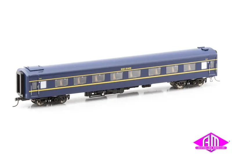 Powerline - Pc-503C - Victorian ‘Z’ Carriage Vr Second 3 Vfk - Single Car (Ho Scale) 1