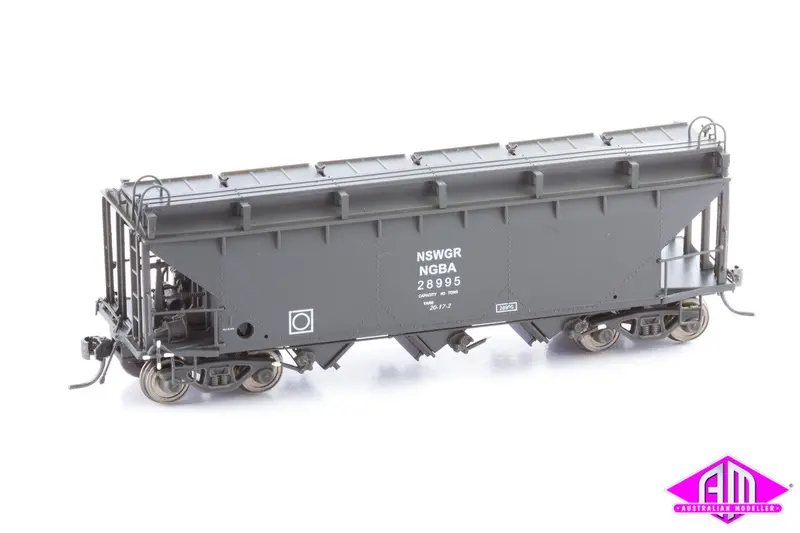Powerline - Pc201a - Ngba Sra Bogie Wheat Hopper 28995 - Single Car (Ho Scale) 1