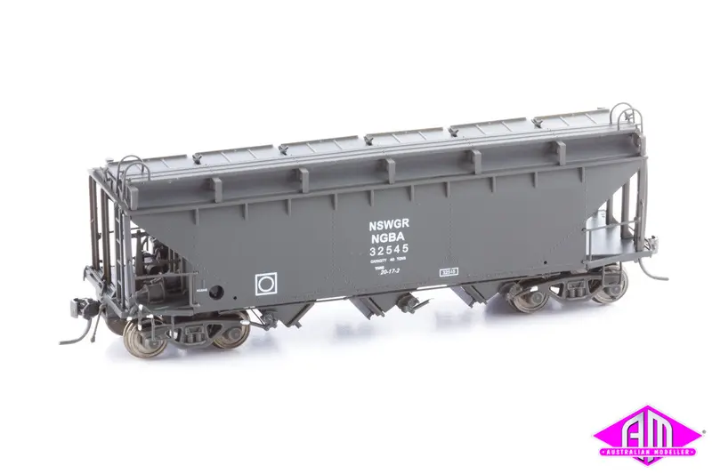 Powerline - Pc201d - Ngba Sra Bogie Wheat Hopper 32545 - Single Car (Ho Scale) 1