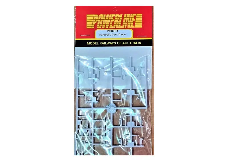 Powerline Pr48h2 - 48 Class Front And Rear Handrail Set (New - 2012 On) (Ho Scale) 1