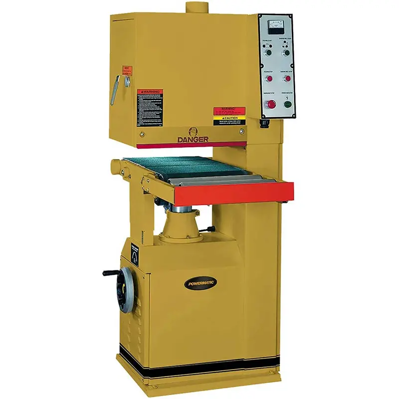 Powermatic 1632 5-Hp 230V 16" Open End Pneumatic Belt Sander W/ Combo Head 1