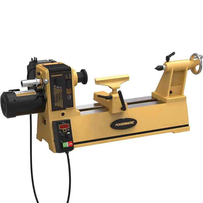 Powermatic 1792014 2014 115V/230V 1 Hp Durable Cast Iron Bench Top Lathe 1